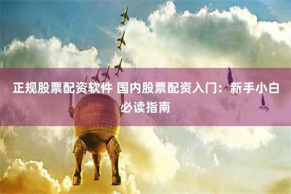 正规股票配资软件 国内股票配资入门：新手小白必读指南